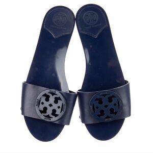 Tory Burch Navy Blue Sandals